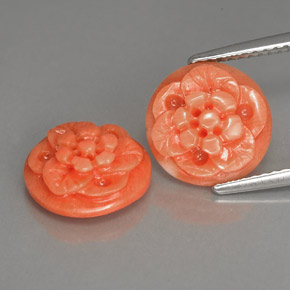 Achetez naturel ct rose corail gems, forme fantaisie, en provenance australie chez gemselect. en stock, livraison internationale!