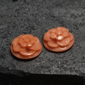 Achetez naturel 5,05ct rose corail gems, taille fleur, en provenance australie chez gemselect. en stock, livraison internationale!