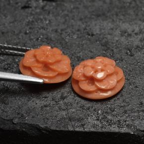 Achetez naturel 5,05ct rose corail gems, taille fleur, en provenance australie chez gemselect. en stock, livraison internationale!
