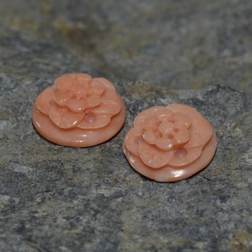 Achetez naturel 4,93ct rose corail gems, taille fleur, en provenance australie chez gemselect. en stock, livraison internationale!