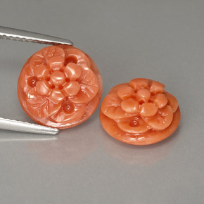 Achetez naturel ct rose corail gems, forme fantaisie, en provenance australie chez gemselect. en stock, livraison internationale!