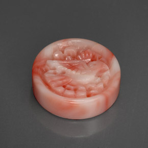 Corail multicolore naturelle forme fantaisie, 9,20 ct, opaque