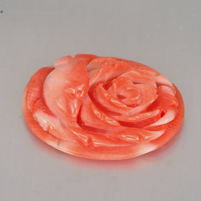 Corail Saumon naturelle Forme fantaisie, 2.36 ct, Opaque