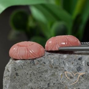 Achetez naturel 9.38ct Rose moyen Corail gems, Taille Fleur, En provenance Australie chez GemSelect. En stock, livraison internationale!