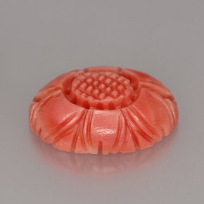Corail rose naturelle forme fantaisie, 3,97 ct, opaque