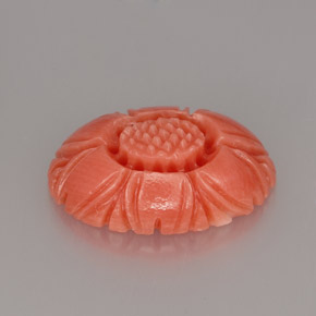 Corail rose naturelle forme fantaisie, 3,32 ct, opaque