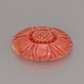 Corail rose naturelle forme fantaisie, 4,16 ct, opaque