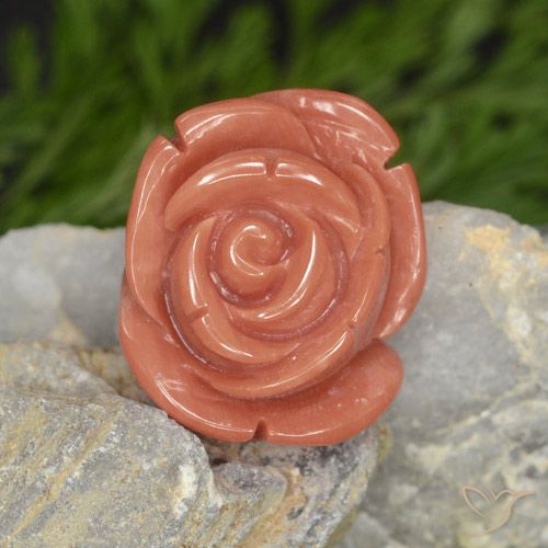 14.58ct Naturel Salmon Pink   corail, Fantaisie, Opaque