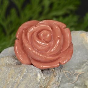 Corail Salmon Pink   naturelle Fantaisie, 14.58 ct, Opaque