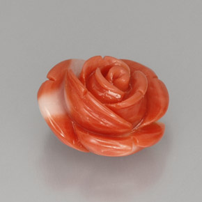 Corail Saumon naturelle Forme fantaisie, 10.33 ct, Opaque