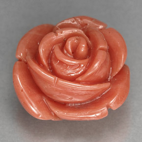 Corail rose naturelle forme fantaisie, 10,23 ct, opaque
