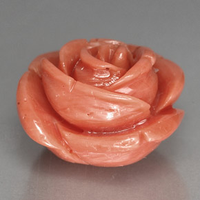 Corail rose naturelle forme fantaisie, 10,23 ct, opaque