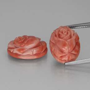 Achetez naturel ct rose corail gems, forme fantaisie, en provenance australie chez gemselect. en stock, livraison internationale!