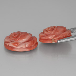 Achetez naturel ct rose corail gems, forme fantaisie, en provenance australie chez gemselect. en stock, livraison internationale!