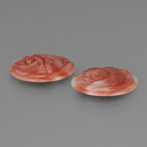 Achetez naturel 5,09ct bicolore corail gems, forme fantaisie, en provenance australie chez gemselect. en stock, livraison internationale!