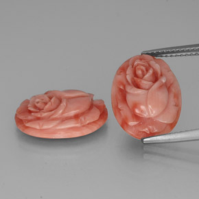 Achetez naturel ct rose corail gems, forme fantaisie, en provenance australie chez gemselect. en stock, livraison internationale!