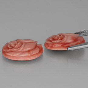 Achetez naturel ct rose corail gems, forme fantaisie, en provenance australie chez gemselect. en stock, livraison internationale!