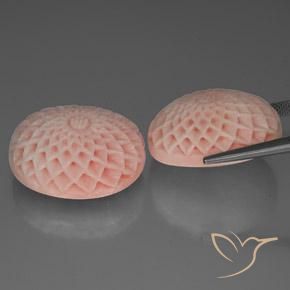 Shop natural 68.24ct Rose moyen-léger Corail gems, Fantaisie, from Taïwan at GemSelect. In stock, global shipping!