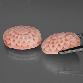 Achetez naturel ct rose corail gems, forme fantaisie, en provenance taïwan chez gemselect. en stock, livraison internationale!