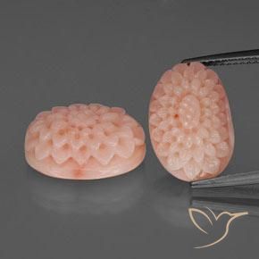 Achetez naturel 14,42ct rose corail gems, forme fantaisie, en provenance taïwan chez gemselect. en stock, livraison internationale!