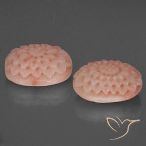 Achetez naturel 14,42ct rose corail gems, forme fantaisie, en provenance taïwan chez gemselect. en stock, livraison internationale!