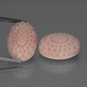 Achetez naturel 17,41ct rose corail gems, forme fantaisie, en provenance taïwan chez gemselect. en stock, livraison internationale!