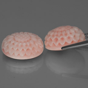 Achetez naturel 17,41ct rose corail gems, forme fantaisie, en provenance taïwan chez gemselect. en stock, livraison internationale!