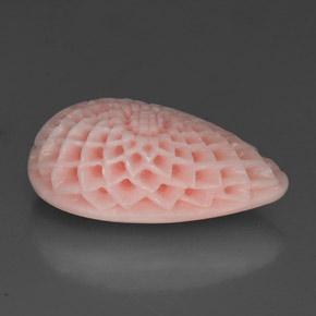 Corail rose naturelle forme fantaisie, 18,16 ct, opaque