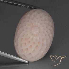 20.80ct Naturel Rose moyen-léger corail, Fantaisie, Opaque