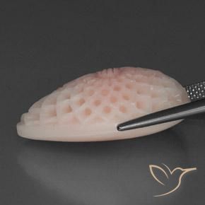 Corail Rose clair naturelle Fantaisie, 21.17 ct, Opaque