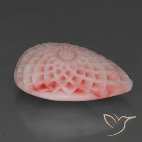 Corail Rose clair naturelle Fantaisie, 21.55 ct, Opaque