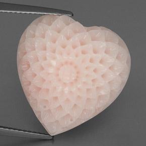 Corail rose naturelle forme fantaisie, 20,46 ct, opaque