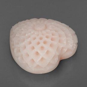Corail rose naturelle forme fantaisie, 20,46 ct, opaque