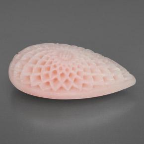 Corail rose naturelle forme fantaisie, 38,42 ct, opaque