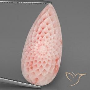 21.12ct Naturel Flamant rose corail, Fantaisie, Opaque