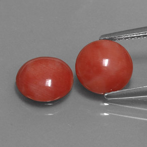 Achetez naturel ct rose corail gems, coupe roude, en provenance taïwan chez gemselect. en stock, livraison internationale!