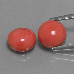 Achetez naturel ct rose corail gems, coupe roude, en provenance taïwan chez gemselect. en stock, livraison internationale!
