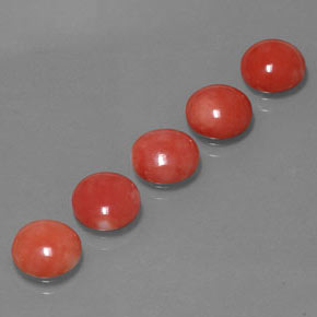Achetez naturel ct rose corail gems, coupe roude, en provenance taïwan chez gemselect. en stock, livraison internationale!