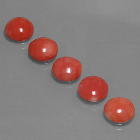 Achetez naturel ct rose corail gems, coupe roude, en provenance taïwan chez gemselect. en stock, livraison internationale!
