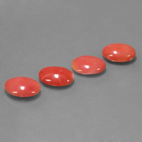 Achetez naturel ct rose corail gems, coupe ovale, en provenance taïwan chez gemselect. en stock, livraison internationale!