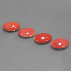Achetez naturel ct rose corail gems, coupe ovale, en provenance taïwan chez gemselect. en stock, livraison internationale!