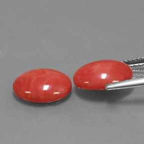 Achetez naturel ct rose corail gems, coupe ovale, en provenance taïwan chez gemselect. en stock, livraison internationale!