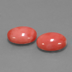 Achetez naturel ct rose corail gems, coupe ovale, en provenance taïwan chez gemselect. en stock, livraison internationale!