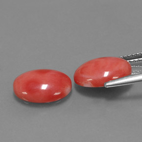 Achetez naturel ct Saumon blanc Corail gems, Coupe ovale, En provenance Taïwan chez GemSelect. En stock, livraison internationale!