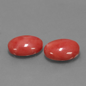 Achetez naturel ct rose corail gems, coupe ovale, en provenance taïwan chez gemselect. en stock, livraison internationale!