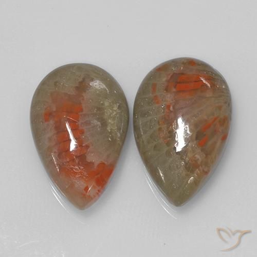 Shop natural 9.70ct Multicolore Corail gems, En forme de poire, from Indonésie at GemSelect. In stock, global shipping!