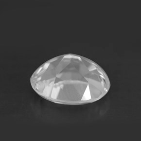 Danburite blanc naturelle coupe ovale, 5,36 ct, VVS-VS