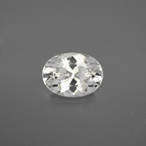 Danburite Blanc naturelle ovale, 1.66 ct, VVS