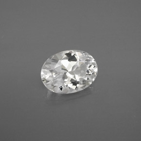 Danburite Blanc naturelle ovale, 1.66 ct, VVS