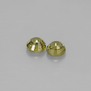 Achetez naturel ct vert grenat démantoïde gems, coupe roude, en provenance namibie chez gemselect. en stock, livraison internationale!